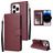 Mobigear Wallet iPhone 14 Pro Max Hoesje Bookcase Portemonnee - Rood