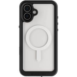 Ghostek Nautical Slim Doorzichtig iPhone 16 Plus Waterdicht MagSafe Hoesje Hardcase Backcover Shockproof - Transparant