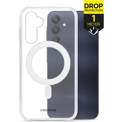 Mobilize Naked Protection Doorzichtig Samsung Galaxy A56 MagSafe Hoesje Hardcase Backcover Shockproof - Transparant