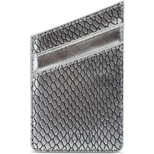 My Style Sticky Card Pasjeshouder - 2 Pasjes - Silver Snake