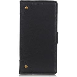 Mobigear Ranch OPPO Reno 4 Hoesje Bookcase Portemonnee - Zwart