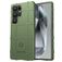 Mobigear Rugged Shield Samsung Galaxy S25 Ultra Hoesje Flexibel TPU Backcover Shockproof - Groen