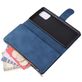 Mobigear Zipper Samsung Galaxy S10 Lite Hoesje Bookcase Portemonnee - Blauw