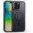 Mobigear Shockproof iPhone 16 Pro MagSafe Hoesje Hardcase Backcover - Zwart