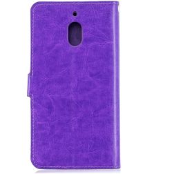 Mobigear Wallet Nokia 2.1 Hoesje Bookcase Portemonnee - Paars