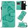 Mobigear Butterfly Samsung Galaxy S10 Lite Hoesje Bookcase Portemonnee - Turquoise