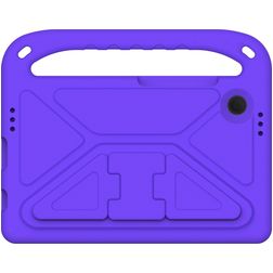 Mobigear AeroArmor Samsung Galaxy Tab A11 Kinder Tablethoes met Handvat + Stylus Houder - Paars