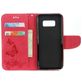 Mobigear Butterfly Samsung Galaxy S8 Hoesje Bookcase Portemonnee - Rood