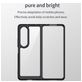 Mobigear Crystal Samsung Galaxy Z Fold 4 Hoesje Hardcase Backcover - Transparant / Grijs
