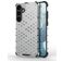Mobigear Honeycomb Samsung Galaxy S24 Plus Hoesje Hardcase Backcover Shockproof - Wit