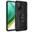 Mobigear Armor Ring Xiaomi Mi 10T Hoesje Hardcase Backcover Shockproof met Ringhouder - Zwart