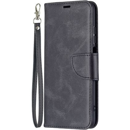 Mobigear Excellent Xiaomi Redmi 10 4G Hoesje Bookcase Portemonnee - Zwart