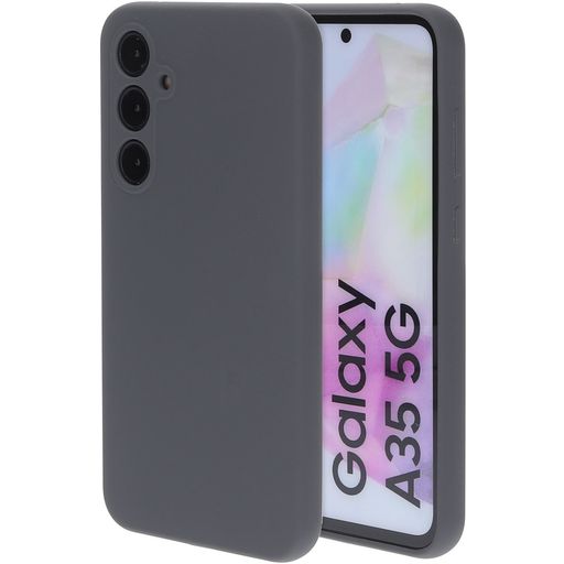 Mobiparts Samsung Galaxy A35 Siliconen Hoesje Backcover - Urban Grey
