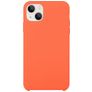 Mobigear Rubber Touch iPhone 15 Siliconen Hoesje Backcover - Oranje