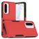 Mobigear Heavy Armor Samsung Galaxy A56 Hoesje Hardcase Backcover Shockproof - Rood