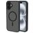 Mobiparts Hardcover iPhone 16 Plus MagSafe Hoesje Hardcase Backcover - Satin Black