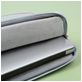 Mobigear Dual Zip Laptop Sleeve 13 inch Laptop hoes - Zwart