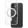 CARE by PanzerGlass Feature Case iPhone 16 MagSafe Hoesje Hardcase Backcover - Transparant / Zilver