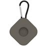 Mobigear Square Key Apple AirTag Hoesje Flexibel Siliconen Sleutelhanger - Groen