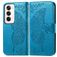 Mobigear Butterfly OPPO Reno 12 Pro Hoesje Bookcase Portemonnee - Blauw