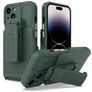 Mobigear Explorer iPhone 14 Pro Max Hoesje Hardcase Backcover Shockproof met Standaard - Groen