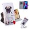 Mobigear Design iPhone 12 Pro Hoesje Bookcase Portemonnee - Hond
