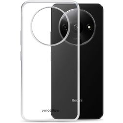 Mobilize Gelly Doorzichtig Xiaomi Redmi A3 Hoesje Flexibel TPU Backcover - Transparant