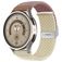 Mobigear Braided Dual Nylon Smartwatch Bandje Klemsluiting - Universeel 22 mm connector - Paars / Sterrenlicht