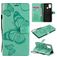 Mobigear Butterfly OPPO A53s Hoesje Bookcase Portemonnee - Turquoise