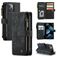 CaseMe C30 iPhone 13 Mini Hoesje Bookcase Portemonnee - Zwart