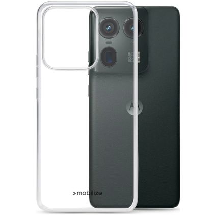 Mobilize Gelly Doorzichtig Motorola Edge 50 Ultra Hoesje Flexibel TPU Backcover - Transparant