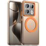 Mobigear Shockproof Xiaomi 14T Pro MagSafe Hoesje Hardcase Backcover - Oranje