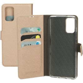 Mobiparts Saffiano Wallet Samsung Galaxy S20 Plus Hoesje Bookcase Portemonnee - Copper