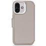 Decoded Detachable Wallet iPhone 17 MagSafe Hoesje Echt Leer Uitneembare 2in1 Bookcase Portemonnee - Solid Clay