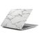 Mobigear Marble MacBook Pro 16 Inch (2021-2026) Hoes Hardshell Laptopcover MacBook Case - Wit - Model A2485 / A2780 / A2991 / A3186 / A3428 / A3429