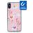 My Style Magneta iPhone XS Hoesje Flexibel TPU Backcover - Pink Alpaca
