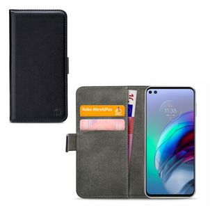Mobilize Classic Gelly Wallet Motorola Moto G100 Hoesje Bookcase Portemonnee - Zwart