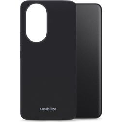Mobilize Rubber Gelly HONOR 200 Hoesje Flexibel TPU Backcover - Zwart