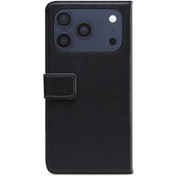 Mobilize Classic Gelly iPhone 18 Pro Max Hoesje Bookcase Portemonnee - Zwart