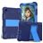 Mobigear ShieldStand Samsung Galaxy Tab A7 Lite Hoes Hard Kunststof,Siliconen Backcover + Standaard - Blauw