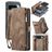 CaseMe 008 Google Pixel 9 Pro XL Hoesje Uitneembare 2in1 Bookcase Portemonnee - Bruin