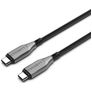 Cygnett Armoured USB-C naar USB-C Kabel 0.5 Meter - Zwart