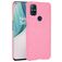 Mobigear Croco OnePlus Nord N10 5G Hoesje Hardcase Backcover - Roze