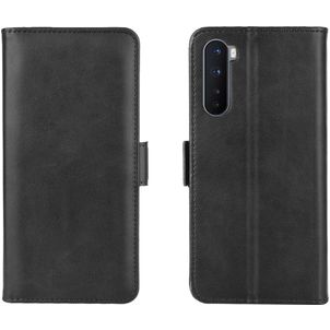 Mobigear Slim Magnet OnePlus Nord Hoesje Bookcase Portemonnee - Zwart
