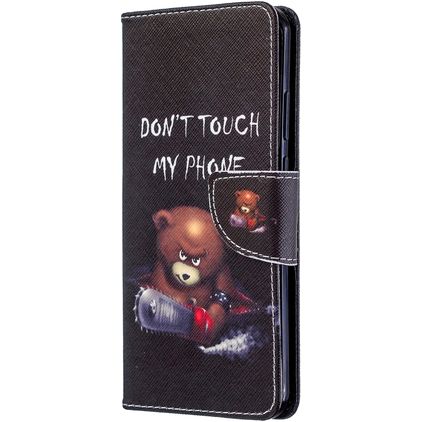 Mobigear Design Huawei P40 Pro Hoesje Bookcase Portemonnee - Do Not Touch