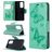 Mobigear Butterfly Huawei P40 Hoesje Bookcase Portemonnee - Turquoise