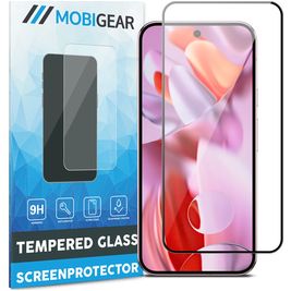 Mobigear Premium Google Pixel 10 Glazen Screenprotector - Case Friendly - Zwart
