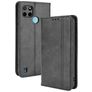 Mobigear Sensation Realme C25Y Hoesje Bookcase Portemonnee - Zwart