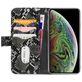 Mobilize Gelly Zipper iPhone XS Max Hoesje Uitneembare 2in1 Clutch - Zwart