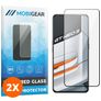Mobigear Premium Realme GT Neo 3 Glazen Screenprotector - Case Friendly - Zwart (2-Pack)